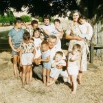 Luigi Tuia (Snr), Aurelia Tuia  with grandchildren